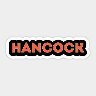 Hancock Sticker